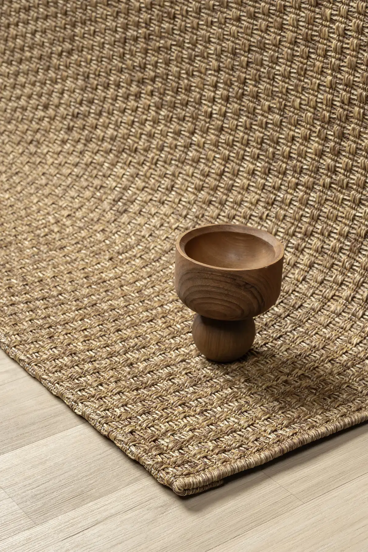 Seyran Halı Bombay Hasır Görünüm Halı 666 Kahve