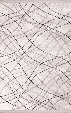 Nexus Halı Melange Modern Salon Halısı 3904B-GRİ 100x200