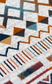 Eko Halı Sateen İnce Halı ST111 Multy