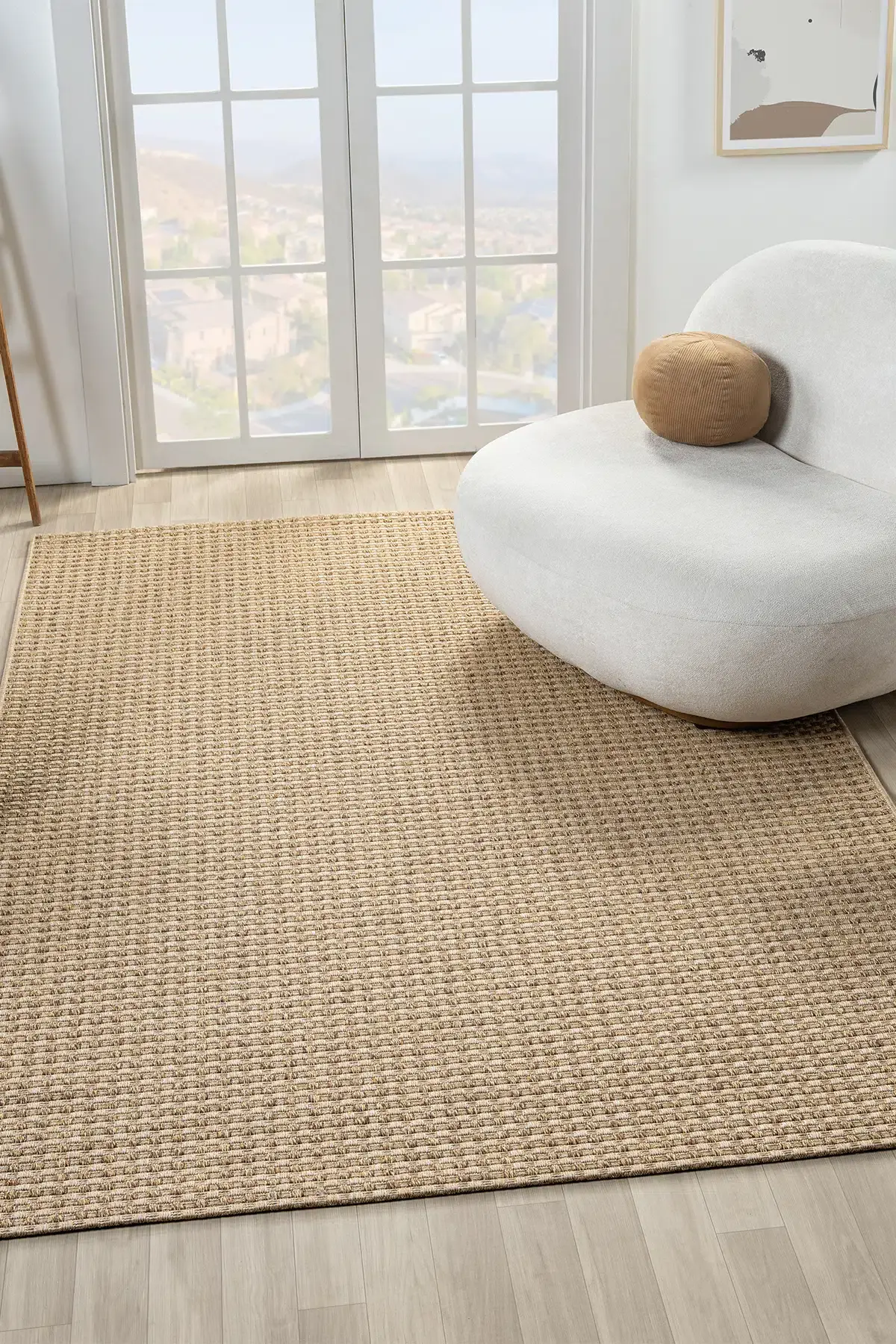 Seyran Halı Bombay Hasır Görünüm Halı 667 Kahve