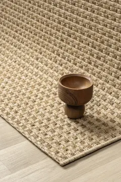 Seyran Halı Bombay Hasır Görünüm Halı 667 Kahve