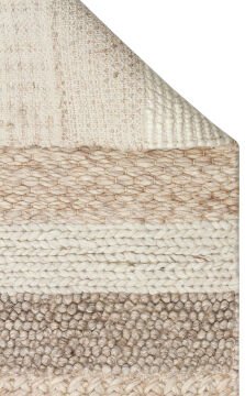 Eko Halı Jade Örgü Desenli El Dokuma Halı Langdon Natural