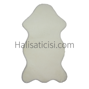 Cloud Peluş Halı Beyaz 100x150