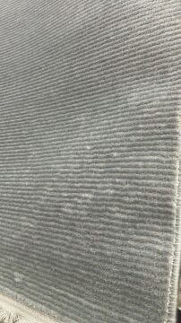 Nexus Luxury Carpet Corridor Düz Renk Halı 8980 Mavi