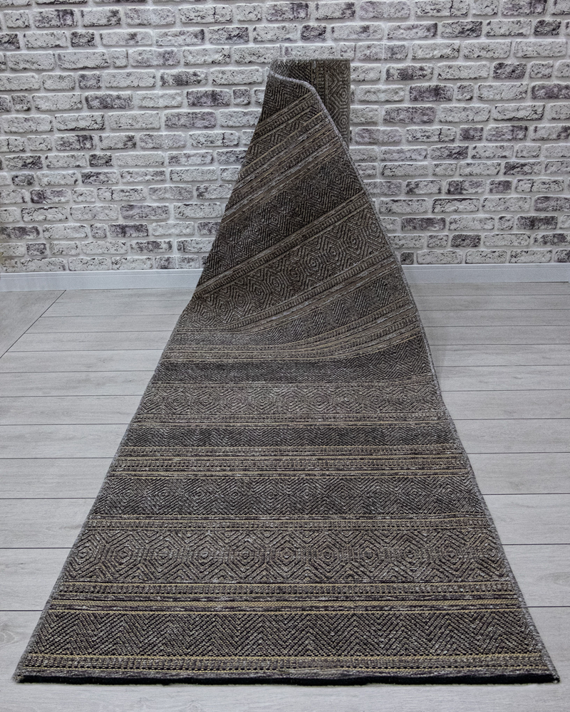 Apex Halı Gloria Özel Ölçü Kesim Kilim 4005 Gri