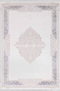 Flora Halı Avangard 6046A Gri 100X200