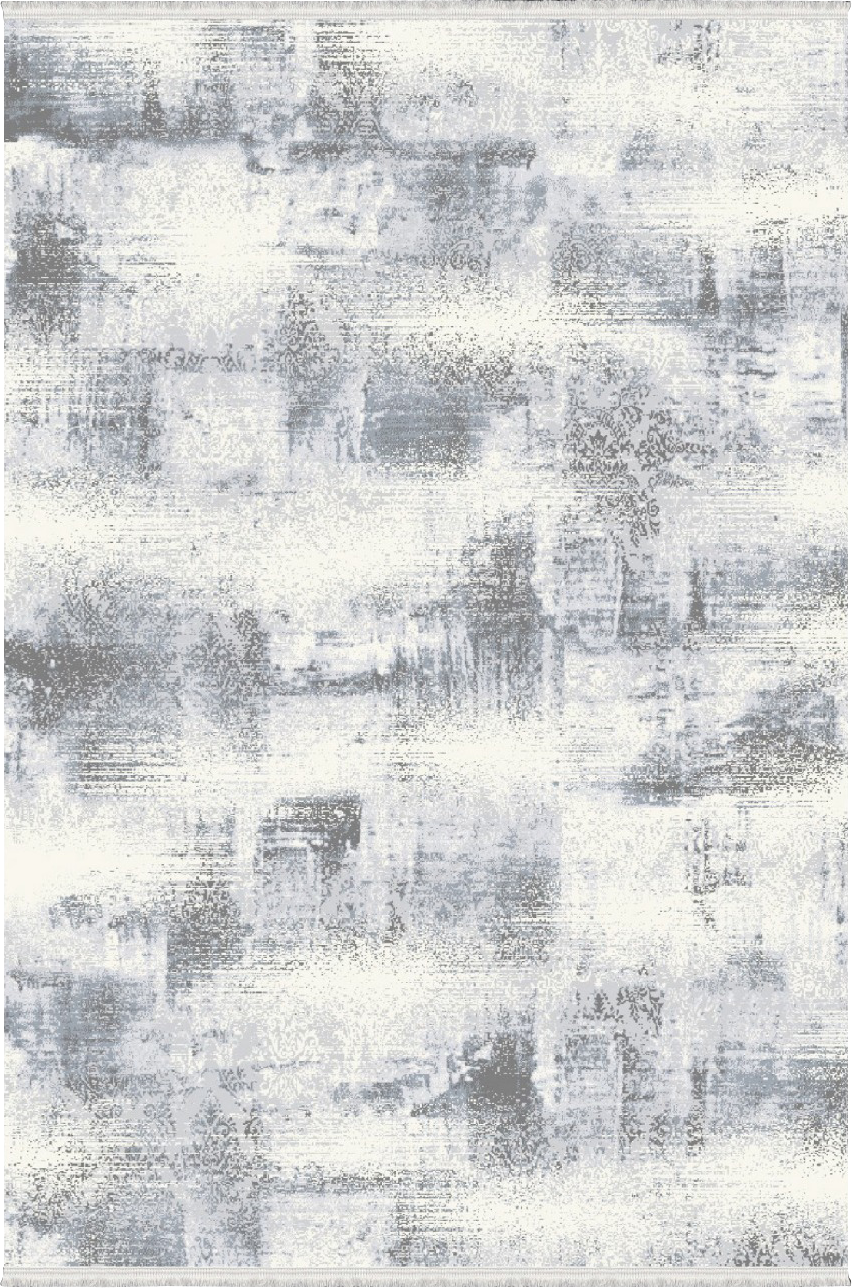 Woolen Halı Rustik Akrilik Halı 3207 GRİ