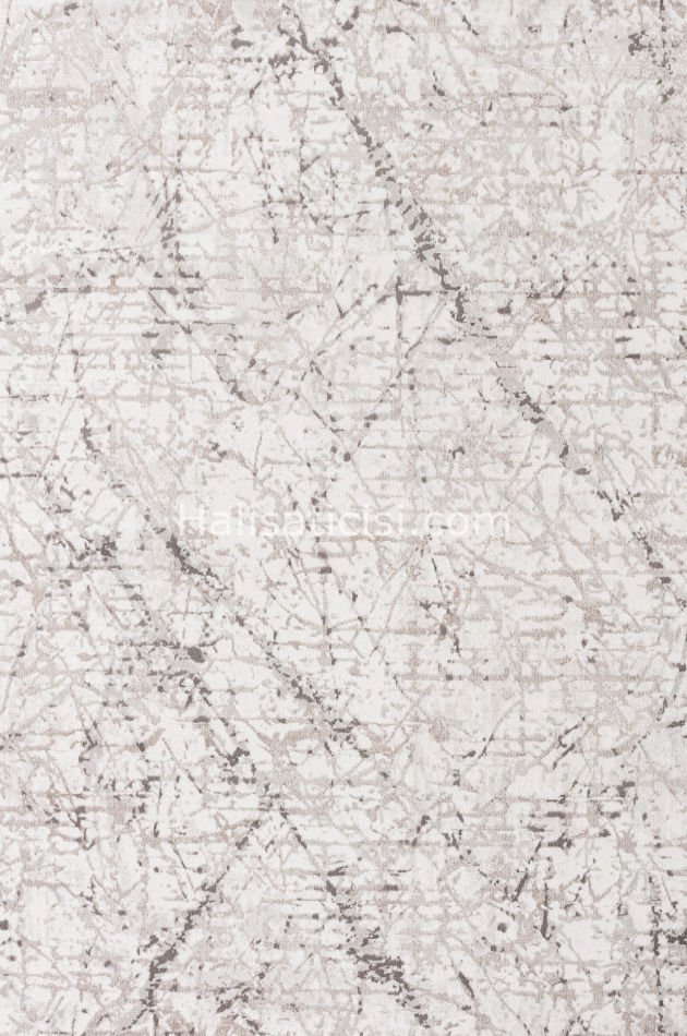 Vega Modern Halı Koleksiyonu B678 BEYAZ GRİ 150x230