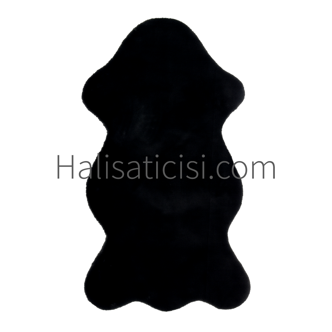 Cloud Peluş Halı Füme 100x150
