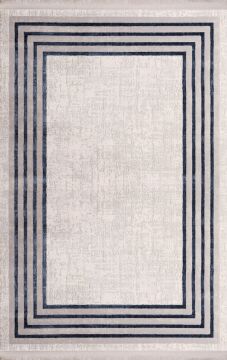 Nexus Halı Melange Modern Salon Halısı 4730A-MAVİ 100x200