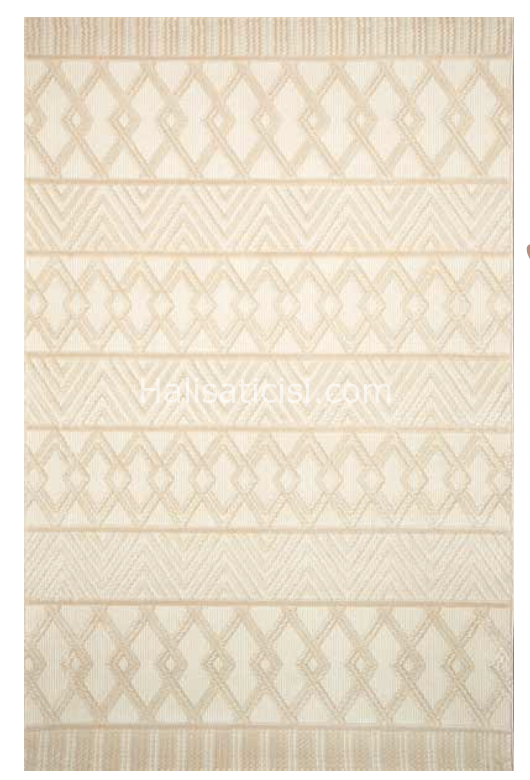 Toprak Halı Crafter Kesme Halı 36726 Bej