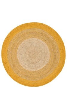 Eko Halı Juno Jüt Hasır Halı Çift Taraflı Naturel ECH 14R Natural Grey