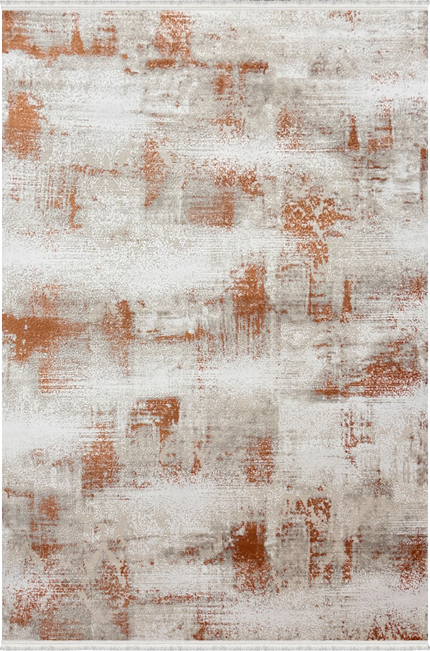 Woolen Halı Rustik Akrilik Halı 3209 TERRA