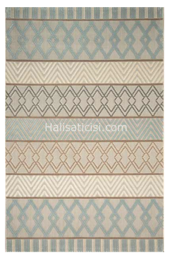 Toprak Halı Crafter Kesme Halı 36726 Mavi