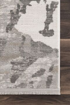 Koza Halı Mirage A3787D Krem Gri