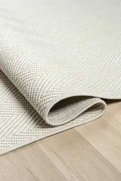 Seyran Halı Bombay Hasır Görünüm Halı 665 Krem