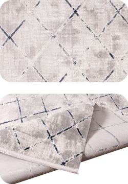 Nexus Halı Melange Modern Salon Halısı 4731A-MAVİ