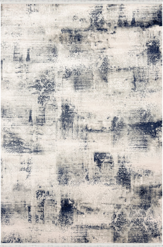 Woolen Halı Rustik Akrilik Halı 3210 MAVİ