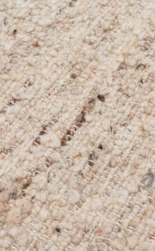 Eko Halı Lhasa El Dokuma Örme Halı LHS 01 Grey Cream