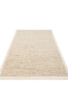 Eko Halı Lhasa El Dokuma Örme Halı LHS 01 Grey Cream