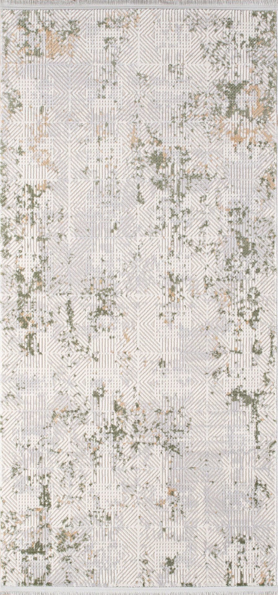 Artemis Halı Rosa 01104D Krem Yeşil