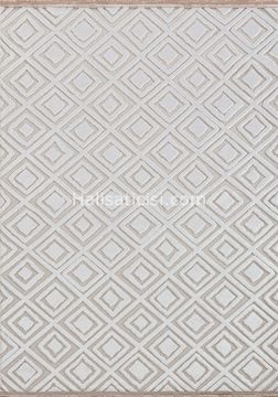 Melidia Halı Etna Özel Ebat Kesme Halı E4989-BEYAZ-KEMIK 100 cm
