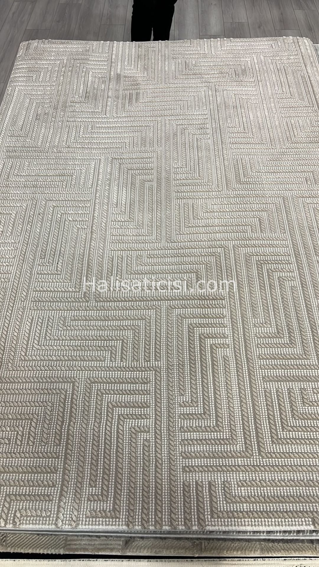 Toprak Halı Crafter 37323  Bej 100X200