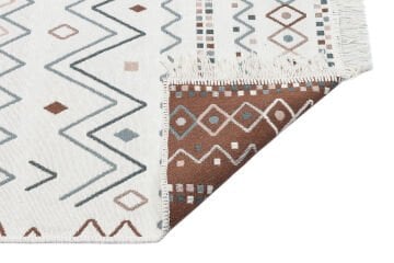 Eko Halı Arya Çift Taraflı Kilim AR05 Beige Blue