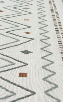 Eko Halı Arya Çift Taraflı Kilim AR05 Beige Blue