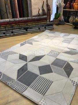 Toprak Halı Crafter Kesme Halı 36959 Gri