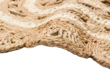 Eko Halı Solo Jüt CA105 Natural White