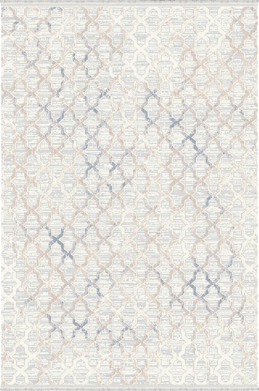 Woolen Halı Rustik Akrilik Halı 3215 BEJ