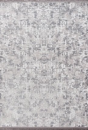 Melidia Işıltı Özel Ebatlı Kesme Halı 6147 Gri