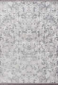 Melidia Işıltı Özel Ebatlı Kesme Halı 6147 Gri
