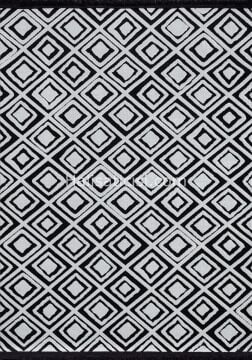 Melidia Halı Etna Özel Ebat Kesme Halı E4989-SIYAH-KEMIK 100 cm