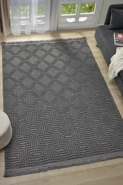 Seyran Halı Ruby İskandinav Halı Modeli 1550 Antrasit