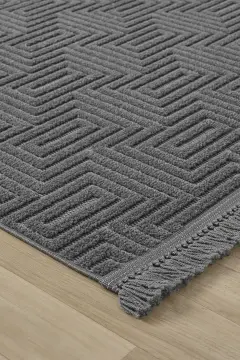 Seyran Halı Ruby İskandinav Halı Modeli 1550 Antrasit