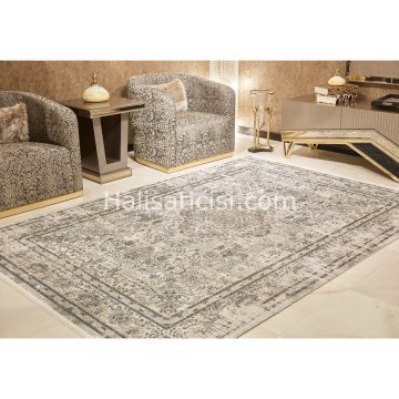 Gümüşsuyu Halı İpekzade100--11380 Gri