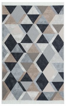 Eko Halı Arya Çift Taraflı Kilim AR10 Beige Black