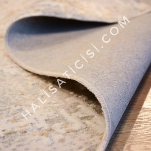 Melidia Işıltı Özel Ebatlı Kesme Halı 6146 Terra