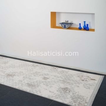 Melidia Halı Pandora Özel Ebat Kesme Halı 9522A-BEJ