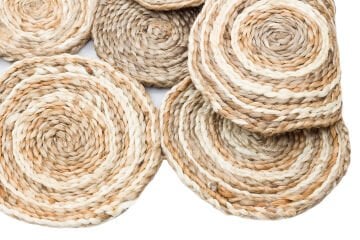 Eko Halı Solo Jüt CA111 White Multy