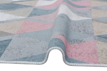 Eko Halı Arya Çift Taraflı Kilim AR10 Blue Pink