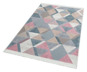 Eko Halı Arya Çift Taraflı Kilim AR10 Blue Pink