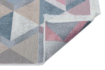 Eko Halı Arya Çift Taraflı Kilim AR10 Blue Pink