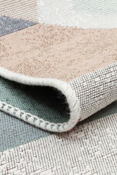 Eko Halı Arya Çift Taraflı Kilim AR10 Blue Pink