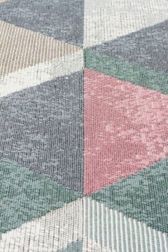 Eko Halı Arya Çift Taraflı Kilim AR10 Blue Pink