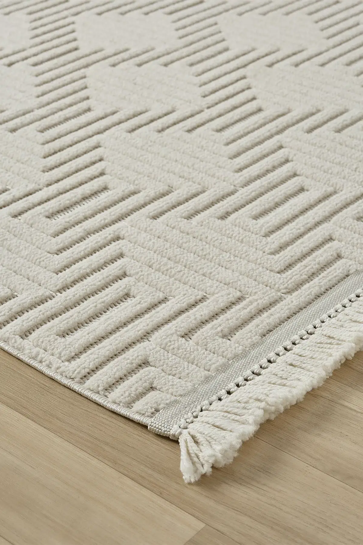 Seyran Halı Ruby İskandinav Halı Modeli 1550 Bej