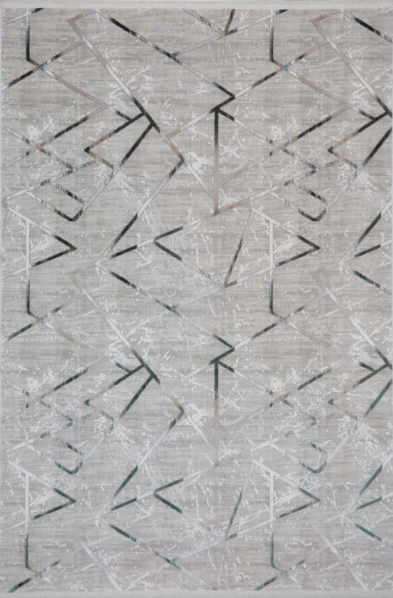 Festival Halı Vesta Modern Yeşil Oda Halısı M8814A