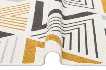 Eko Halı Arya Çift Taraflı Kilim AR18 Yellow Grey
